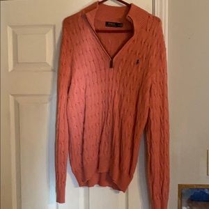 Large polo sweater